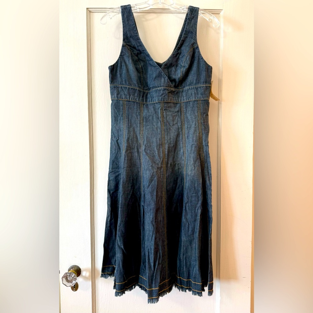 Level 99 | Sleeveless Denim Dress M